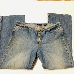 Express Hipster Flare Jeans